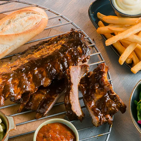 Familie box kalf spareribs 4 personen