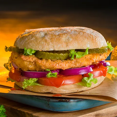 Chicken burger