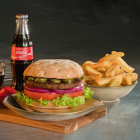 Vega hot chili burger menu