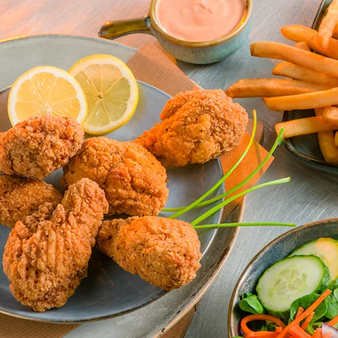 Hot wings menu