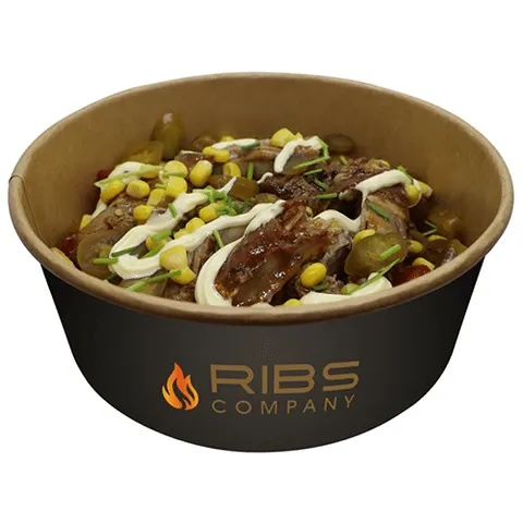 Loaded fries spareribs