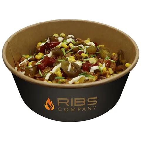 Loaded fries teriyaki