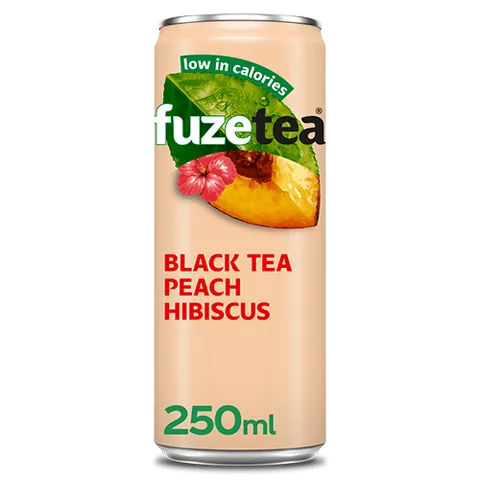 FuzeTea Black Tea Peach Hibiscus