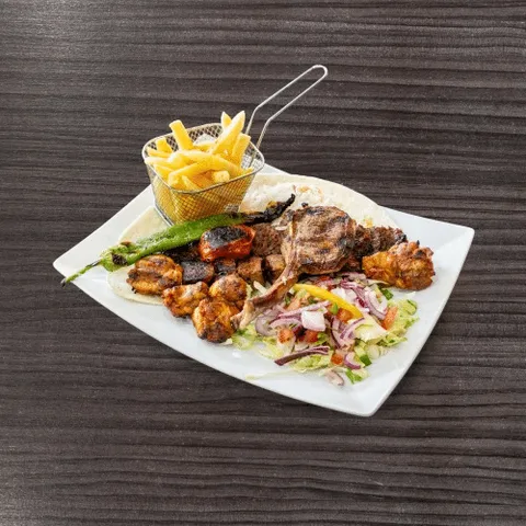 Mix grill 1 persoon