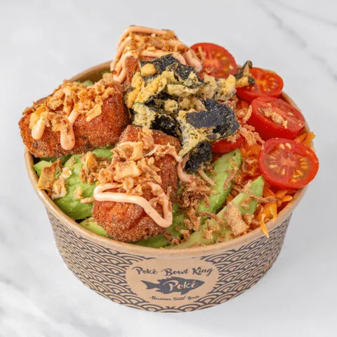 Poké gegrilde zalm