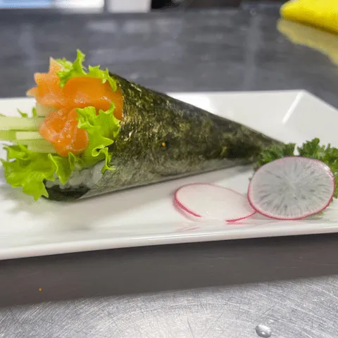 Temaki zalm