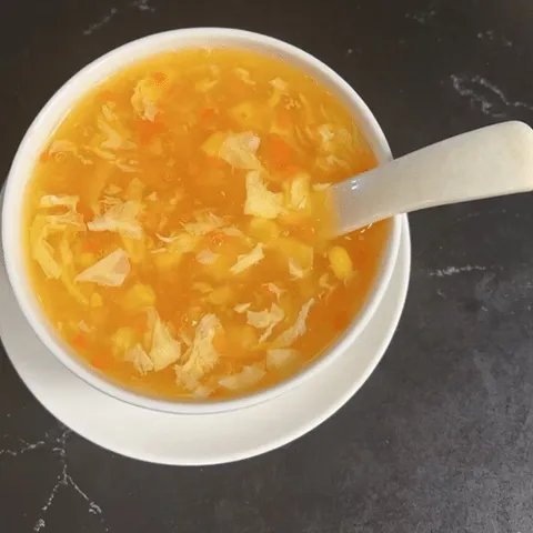 Chinese eierbloemsoep