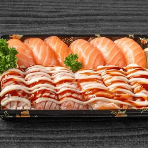 Zalm nigiri 12 stuks