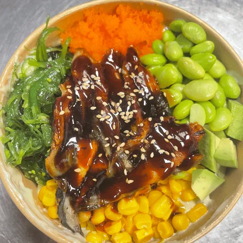 Poké bowl paling
