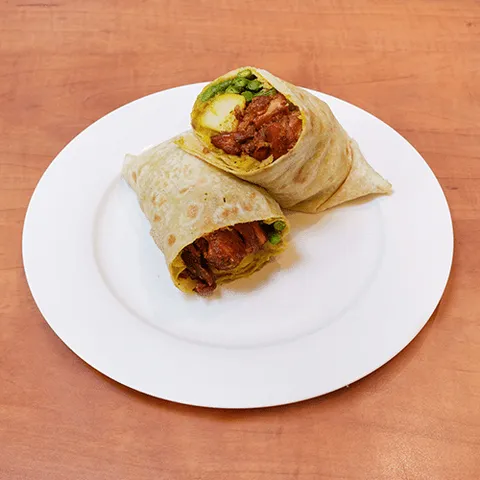 Roti rol hete kip