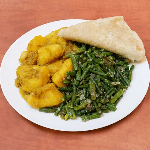 Roti vegetarisch medium