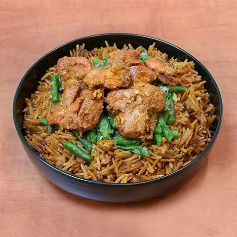 Nasi hete kip medium
