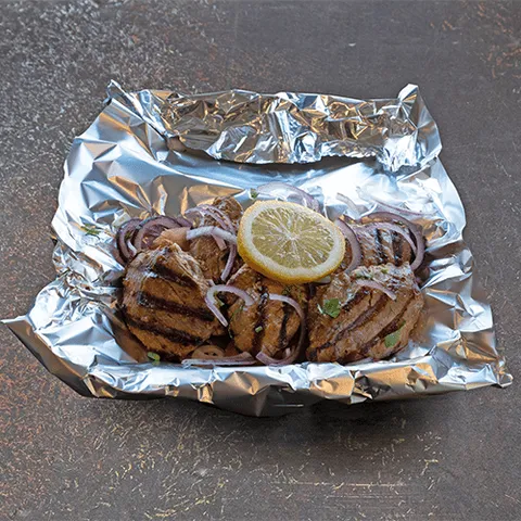 Gegrilde varkenshaas