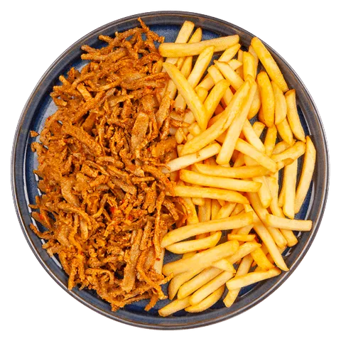 Loaded fries shoarma