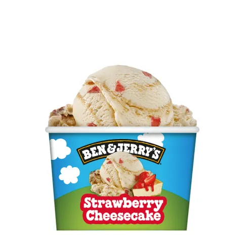 Ben & Jerry's Mini Cup IJs Strawberry Cheesecake 100 ml