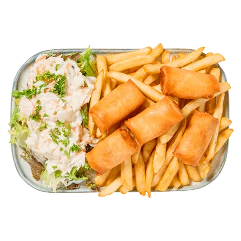 Genietfriet mini loempia