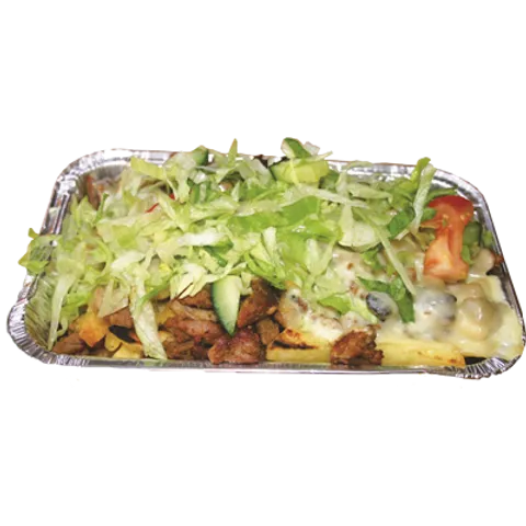 Kapsalon kip groot