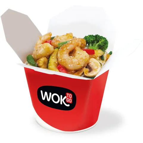 Teriyaki shrimp