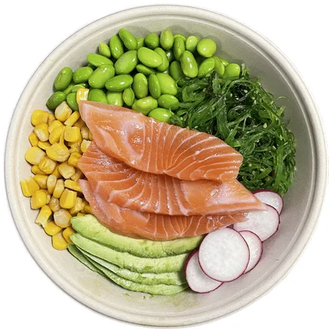 Poke bowl zalm