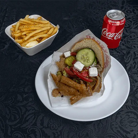 Broodje döner menu