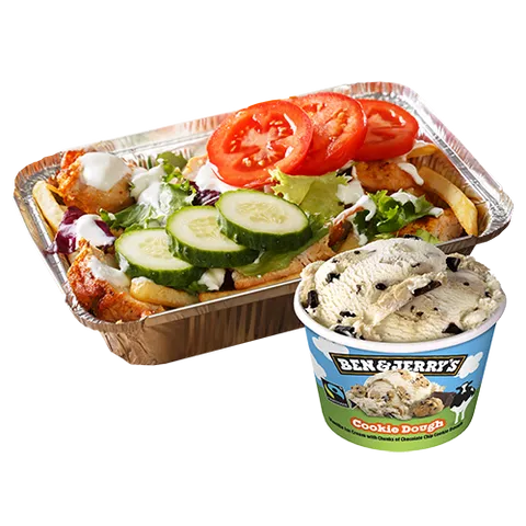 Kapsalon met Ben & Jerry's 100ml