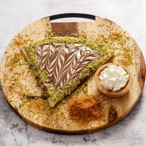 Crêpe pistache