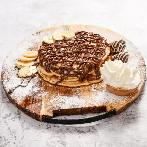 American pancakes Nutella