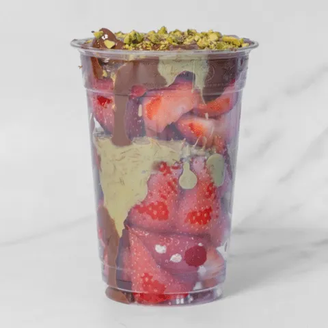 Dubai strawberry bowl