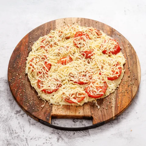 Pannenkoek kaas tomaat