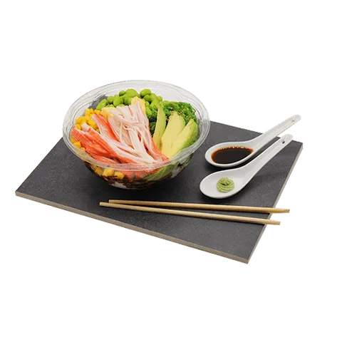 Poké bowl surimi