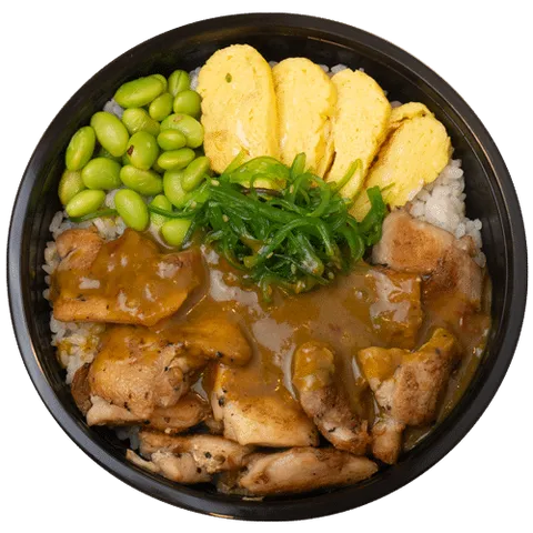 Chicken curry bowl