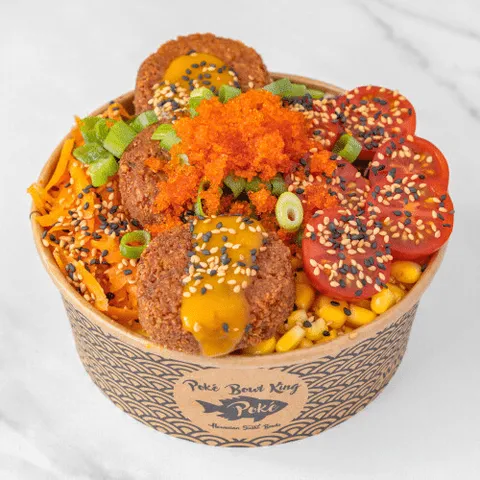 Poké falafel
