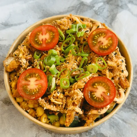 Poke kipfilet reepjes