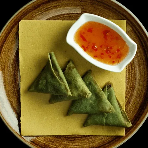 Green samosa