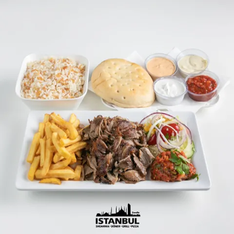 Beef Yaprak Döner schotel