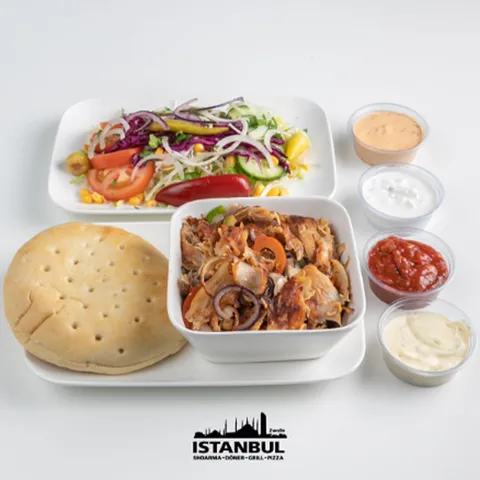 Broodje kip döner speciaal - Groot