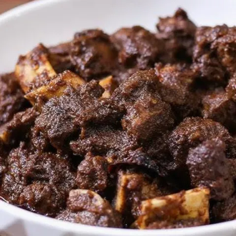 Deshi Beef Kala Bhuna