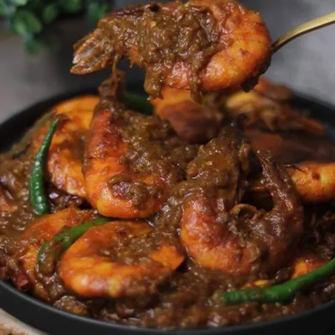 Deshi Shrimp Bhuna