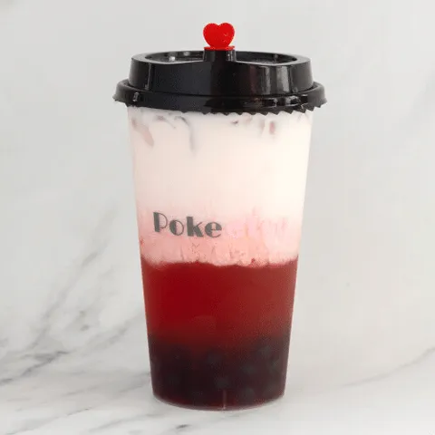 Strawberry milk tea