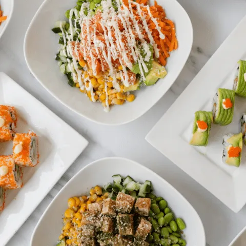Stel je eigen poké bowl samen
