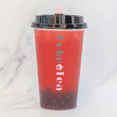 Strawberry fruit tea