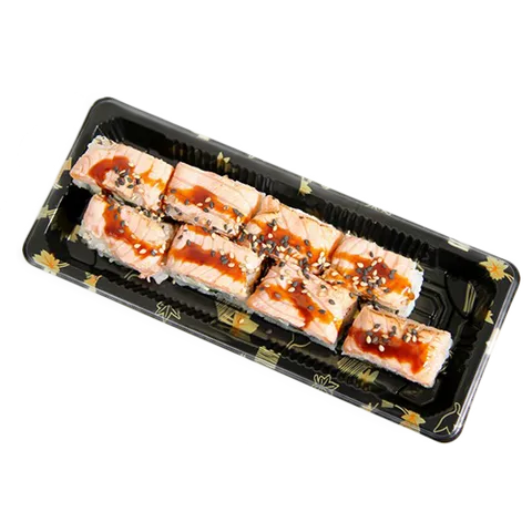 Softshell zalm roll
