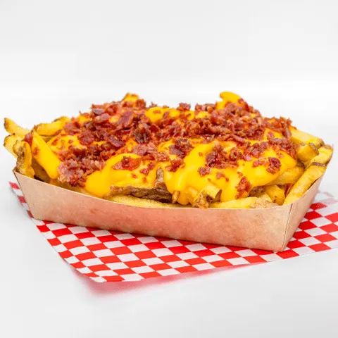 Loaded fries cheese bacon