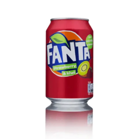 Fanta strawberry & kiwi