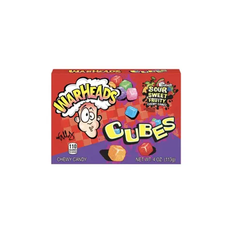 Warheads Chewy Cubes Theatre Box 141 gram