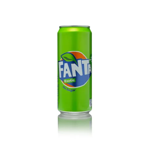 Fanta exotic zero sugar