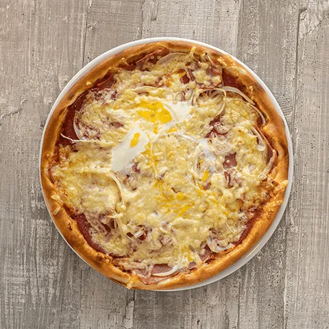 Pizza carbonara speciaal