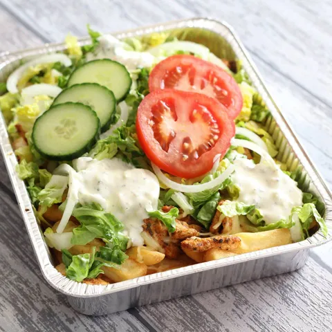 Kapsalon döner kebab frites