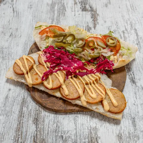 Broodje grillworst menu