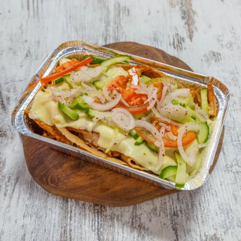 Kapsalon döner kip groot